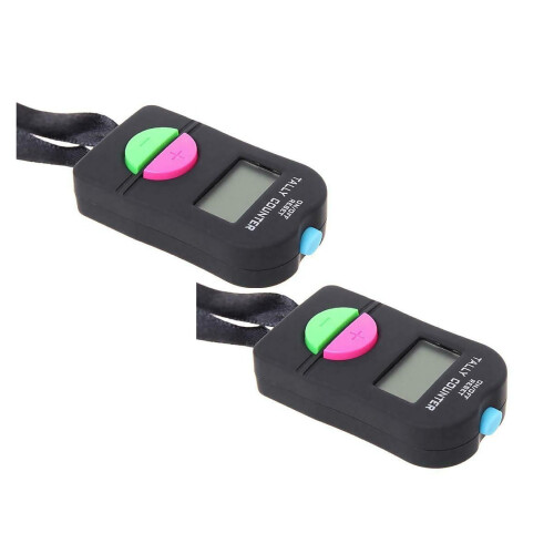 Digital Hand Tally Counter Electronic Clicker 2 Pack