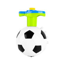 White Led Light Up Spinning Top Toy With Music Sound Effects Motion Activated Light Show Interactive Stem Activity Gift For Kids Boys