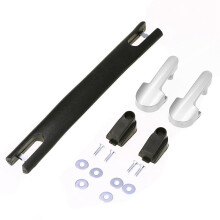Aluminum Alloy PVC Suitcase Handle: Strong, Wear-Resistant, Easy to Install for Suitcases, Boxes, and Luggage