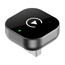 Oiriúntóir Gan Sreang Auto2-in-1USB do CarPlay agus Android