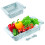 2PCS Refrigerator Organizers and Storage - Pull-Out Storage Bin for Eggs, Fruits & Vegetables 1