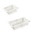 2PCS Refrigerator Organizers and Storage - Pull-Out Storage Bin for Eggs, Fruits & Vegetables 1