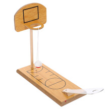 Wood Desktop Basketball Toy Mini Fun Basketball Game Toy for Kid Child Baby