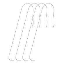 15.5cm Beading Needle Bead Needle Big Eye Beading Needle Set for Beads Jewellery Making Embroidery Needle 4PCS