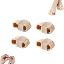 Chiclify Toe Spacers – Elastic Silicone Separators for Pain Relief, Alignment & Bunion Correction, Double-Hole Ergonomic Design, Compatible with All