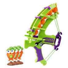 (Green) Kids Bow & Arrow Toy with Target 7-14