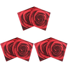 3 Pieces Towel Paper Nice and Practical Napkins Unique Vivid