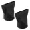 2 Pcs Blow Dryer Diffuser Attachment Alternative Comb Travel Black 1