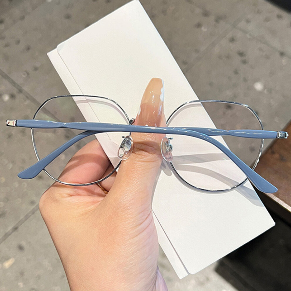 Dachuang Beauty Blue/Silver ( And 200) Light Blocking Glasses For Adults & Students