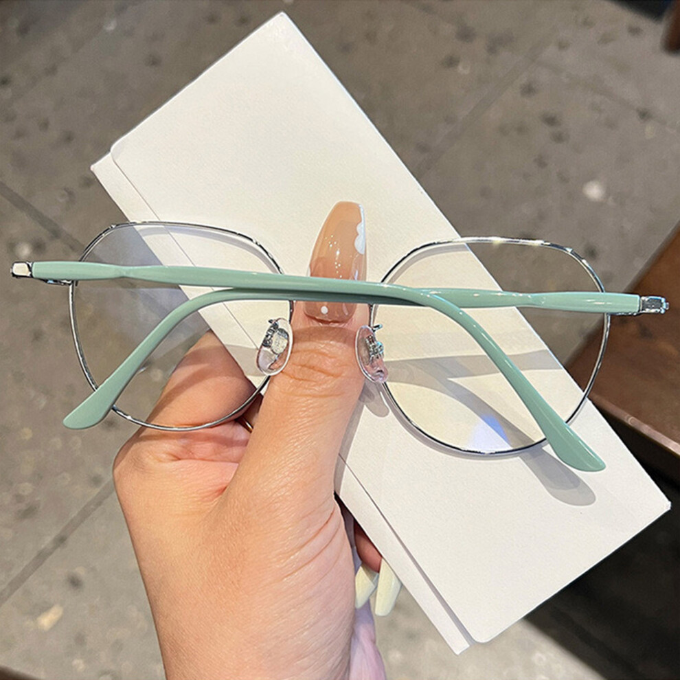 Dachuang Beauty Silver/Green/Blue ( 200) Light Blocking Glasses For Adults & Students