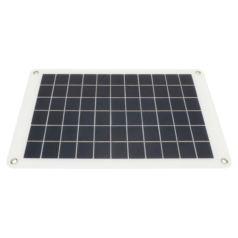 15W Flexible Portable Polycrystalline Solar Panel Charger For Cell Phone & Car Battery 4241387593761