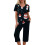 Γυναικείο Σετ Γυμναστικής Summer2Piece: Μπλούζα με κοντό μανίκι και χριστουγεννιάτικο 1