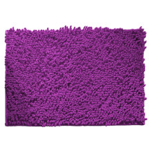 Tapis de bain en microfibre shaggy extra épais, doux et absorbant