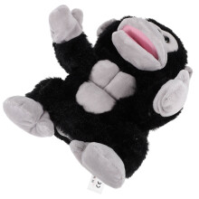 1 set knuffelhandpoppen van een gorilla voor kinderen, educatief speelgoed voor jonge kinderen, verhalen vertellen, interactief spel