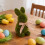 Moss Easter Bunny -kodinsisustus 7,5 tuumaa 1