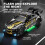 Auto RC da drift 1: scala 24 con luci, giocattolo con telecomando 2.4G 3
