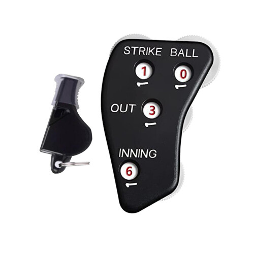 Indicator de echipament pentru arbitri de baseball, contor de scor, consumabile, indicator de echipament pentru arbitri 1