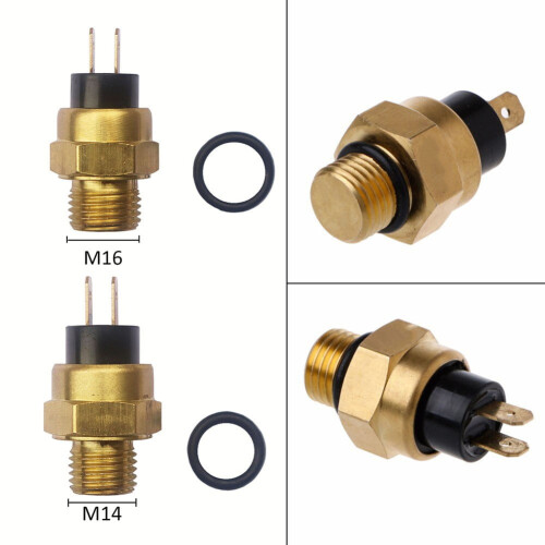 Motorcycle Radiator Thermostat Switch M14/M16 1PC 2