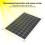 15-Watt flexibles polykristallines Solarpanel-Ladegerät 3