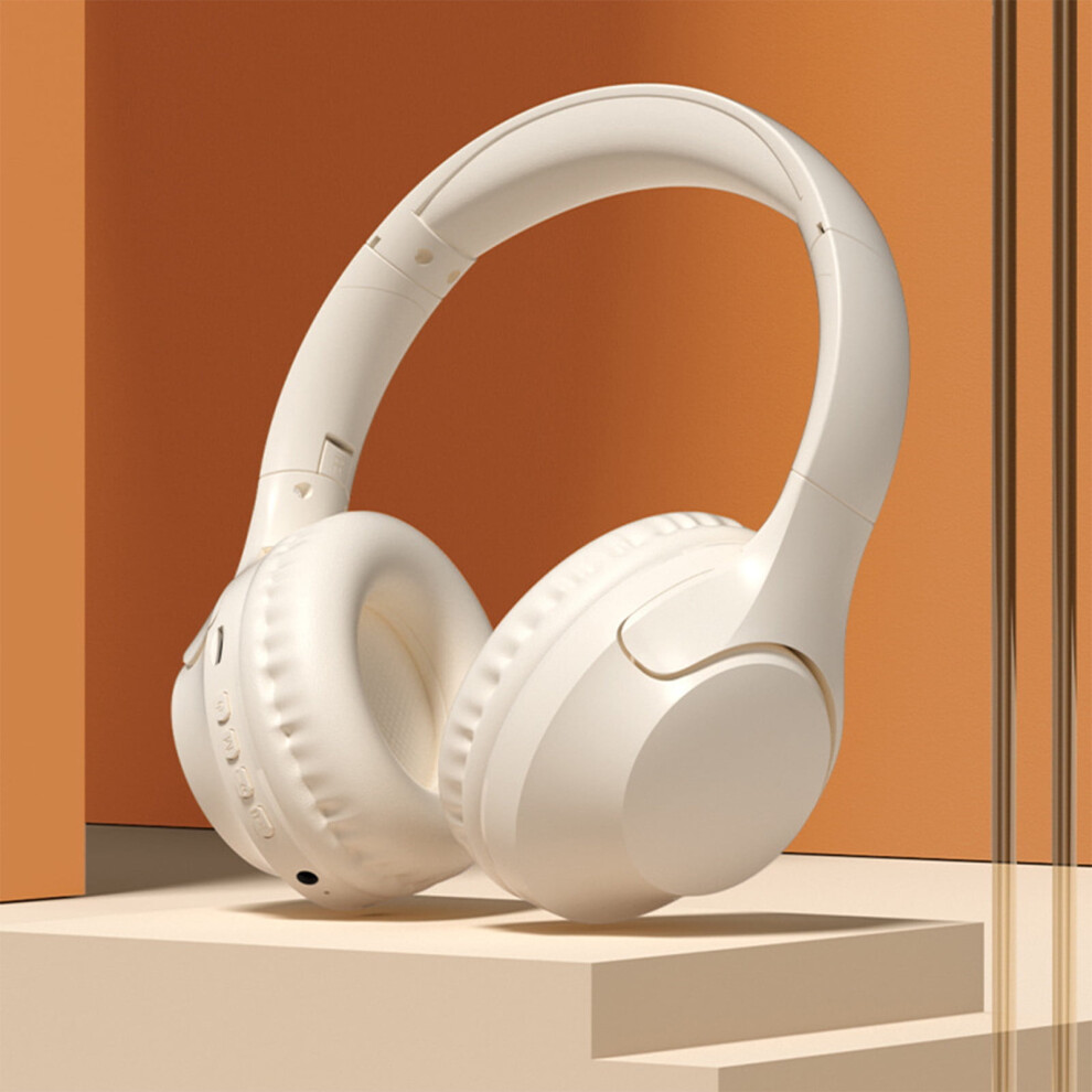 Bluetooth Headphones Over Ear Long Playtime Deep Bass Stereo Rechargeable Foldable Cordless Headset Foldable Lightweight Headset With Deep Bass 9493189686478