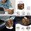 Ensemble de housses de chaise de bureau avec protections d'accoudoirs et télécommande 7
