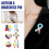Legering Autism Pussel Brosch 7 Färger Set 4