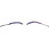 LED künstliche Wimpern hellviolett 3 cm 40 cm 150 mAh 2