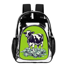 3D Printed Transparent Backpack for Comics & School – Waterproof, Multi-Functional, Back-to-School Gift