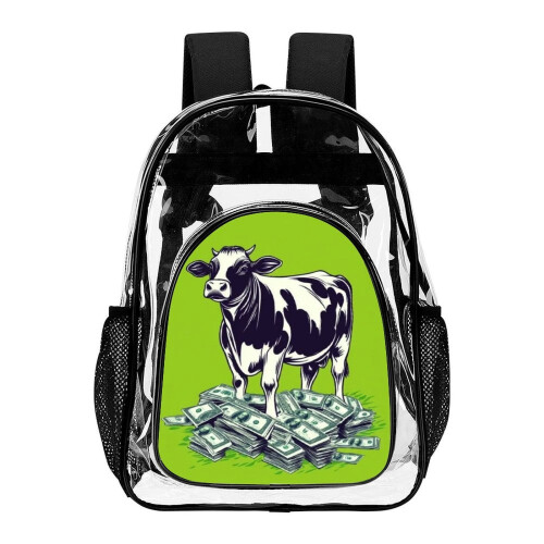 3D Printed Transparent Backpack for Comics & School – Waterproof, Multi-Functional, Back-to-School Gift