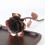 Handcrafted Bronze Eternal Rose with Warm Light 4