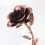 Handcrafted Bronze Eternal Rose with Warm Light 5
