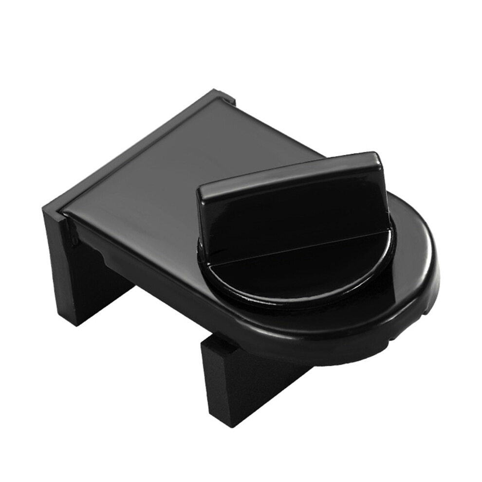 (6Cmx3.5cmx2.5cm, Black) Child Proof Window Safety Lock No Drill Sliding Window Restrictor Security Latch For Home Office 6409418978521