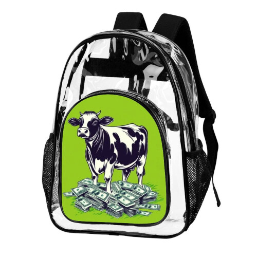 3D Printed Transparent Backpack for Comics & School – Waterproof, Multi-Functional, Back-to-School Gift 1