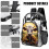 3D Printed Transparent Backpack for Comics & School – Waterproof, Multi-Functional, Back-to-School Gift 4