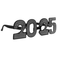 Schwarze 2025 Partybrille Aus ABS Für Neujahrsfeier