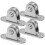Small Pulley Block Silent Roller Heavy Duty Fixed 4 pcs 1