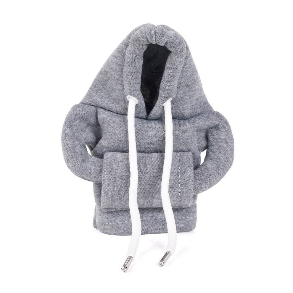 Car Gear Shift Hoodie, Universal Knob Cover Compatible With Manual Shifter Â Gray 9464372732500