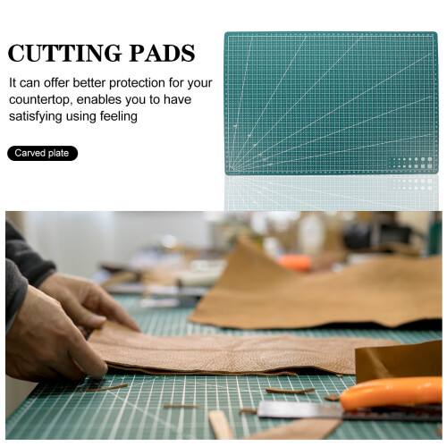 A3 Self-Healing Cutting Mat - 18x12" Double-Sided Craft Mat with Grid Lines 2