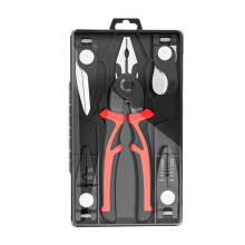 5-in-1 Multifunctional Pliers for Electricians: Wire Stripping, Crimping, Cutting with Ergonomic Handle and High-Carbon Steel