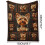 Yorkshire Terrier Flannel Throw Blanket Brown 59x78.7in 2