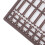 30Pcs Plastic Grid Type Bait Stoppers Brown 9