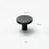 3 Pack Cabinet Knobs Black Kitchen Cabinet Knobs Round Dresser Drawer Knobs Matte Black Drawer Pulls Closet Door Knobs 7