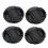 4 Pcs Retractable Camera Lens Cover Accessory Waterproof Protector 4