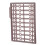 30Pcs Plastic Grid Type Bait Stoppers Brown 11