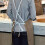 Waterproof Canvas Chef Apron with Adjustable Strap - Light Coffee 4