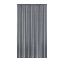 Waterproof Outdoor Gazebo Curtains - Gray Rainproof Patio Curtains with Rod Pocket, Sun Resistance Semi-Sheer Elegant Deck & Porch Drapes