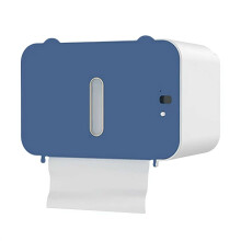 Smart Touchless Toilet Paper & Paper Towel Dispenser, Wall-Mounted, Compatible with Standard Rolls