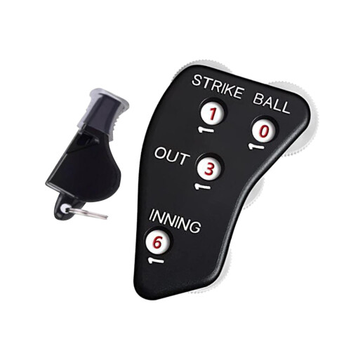 Indicator de echipament pentru arbitri de baseball, contor de scor, consumabile, indicator de echipament pentru arbitri
