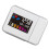 White Projection Clock 2xAAA, Temp/Hum, 15x11x6 cm 9