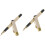 2Stk Füllfederhalter Metall, Beige, Multifunktional, Geschenkidee 5